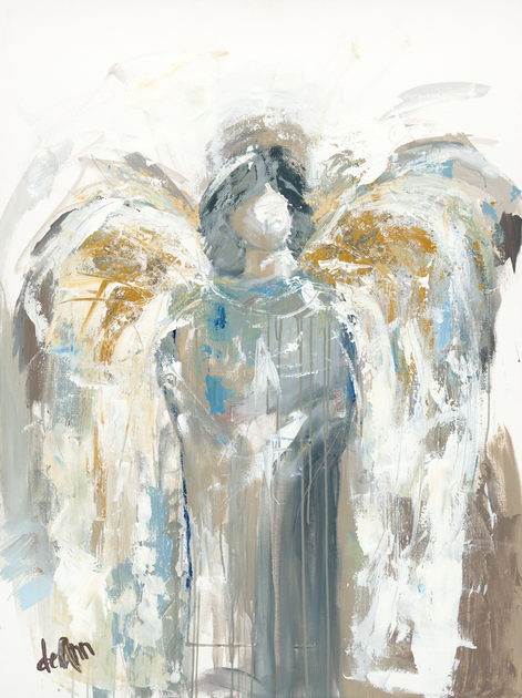abstract angel drawings
